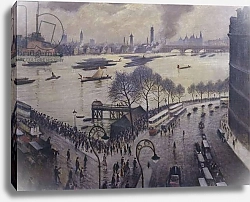 Постер Невинсон Кристофер Blackfriars Bridge, London, c.1927