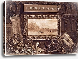 Постер Тернер Вильям (последователи) Frontispiece to 'Liber Studiorum', engraved by J. C. Easling 1812