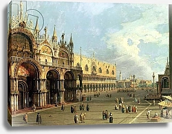 Постер Каналетто (Giovanni Antonio Canal) St.Mark's Square, Venice