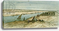 Постер Риоу Эдуард The Suez Canal 1869