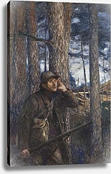 Постер Лильефорс Бруно A Poacher, 1894