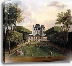 Постер Хью Жан-Франсуа Views of the Chateau de Mousseaux and its Gardens, 2