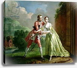 Постер Хейман Франсис Robert Lovelace preparing to abduct Clarissa Harlowe, from 'Clarissa' by Samuel Richardson