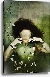 Постер Хогабо Элинтиция (совр) Hiding the thru you, 2013, screen print