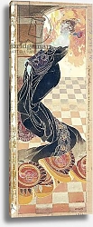 Постер Фёр Джордж Lady in Black Gown, c.1900