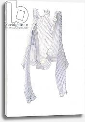Постер Фислеуйэт Майлз (совр) Stripy Blue Shirt in a Breeze, 2004