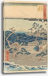 Постер Утагава Хирошиге (яп) Hamamatsu
