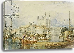 Постер Тернер Уильям (William Turner) The Tower of London, c.1825