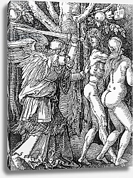 Постер Дюрер Альбрехт The Expulsion from Paradise, 1510