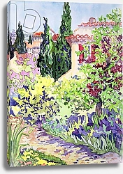 Постер Гибсон Юлия (совр) Garden at Vaison