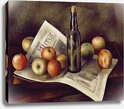 Постер Гертлер Марк Still life with apples, 1921
