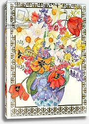 Постер Делеворис Лиллиан Spring Bouquet 1