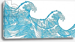 Постер Хью Сара (совр) Kanagawa Wave, 2009