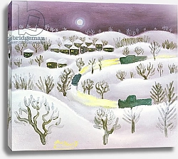 Постер Недельчев Ради (совр) Winter Night, 1971