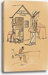 Постер Гурса Жорж Location de pliants, parasols, tentes