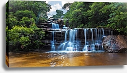 Постер Водопад Вентворт, Голубые горы, Австралия