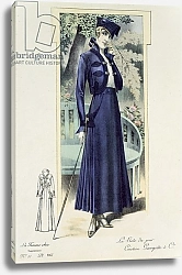 Постер Школа: Французская A fashionable french lady