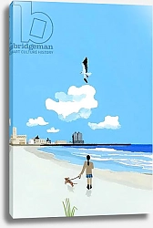 Постер Хируёки Исутзу (совр) High School Girls and the Sea