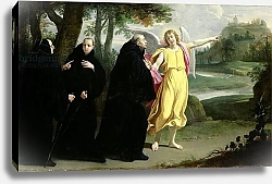 Постер Шампень Филипп Scene from the Life of St. Benedict