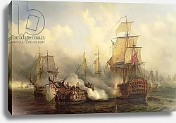Постер Майер Август The Redoutable at Trafalgar, 21st October 1805