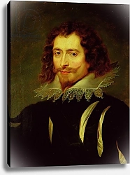 Постер Рубенс Петер (Pieter Paul Rubens) Portrait of George Villiers 1st Duke of Buckingham