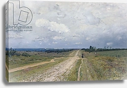 Постер Левитан Исаак The Vladimirka Road, 1892
