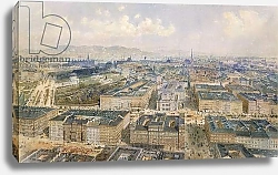 Постер Альт Рудольф Panorama of Vienna, 1871