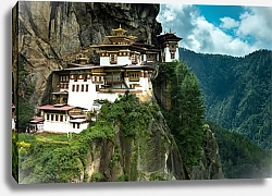 Постер Такцанг-лакханг, монастырь на скале, Бутан