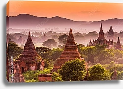 Постер Баган, Мьянма. Археологический зона 2