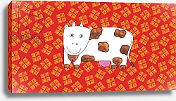 Постер Николс Жюли (совр) Cow and Hay, 2003