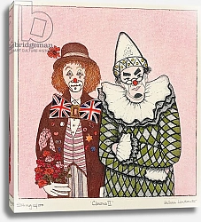 Постер Лоусон Джиллиан (совр) Clowns II