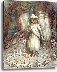 Постер Гриневей Кейт 'The elf ring' by Kate Greenaway.