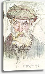 Постер Дени Морис Portrait of Pierre Auguste Renoir at Cagnes, 1913