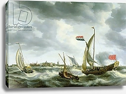 Постер Питерс Бонавентура Ships at Sea