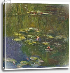 Постер Моне Клод (Claude Monet) The Water Lily Pond, 1919