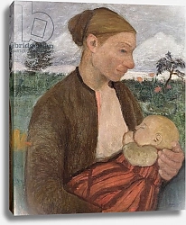 Постер Модерсон-Бекер Паула Mother and Child, 1903