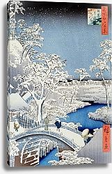 Постер Школа: Японская 19в. Winter Landscape 6