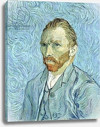 Постер Ван Гог Винсент (Vincent Van Gogh) Self portrait, 1889 2