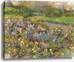 Постер Ренуар Пьер (Pierre-Auguste Renoir) Розарий