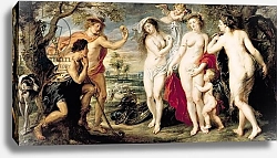 Постер Рубенс Петер (Pieter Paul Rubens) The Judgement of Paris, 1639
