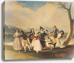 Постер Гойя Франсиско (Francisco de Goya) Слепая курица