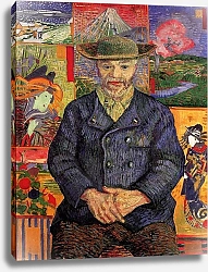 Постер Ван Гог Винсент (Vincent Van Gogh) Портрет папаши Танги