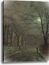 Постер Гримшоу Джон Аткинсон  Под лунным светом