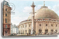 Постер Николле Виктор (грав) View of the Grain Market and the Astronomical Column, Paris, 18th-19th century