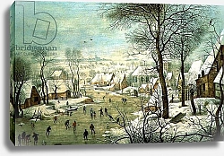 Постер Брейгель Питер Старший Winter Landscape 5