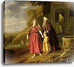 Постер Викторс Ян The Expulsion of Hagar and Ishmael, c.1644