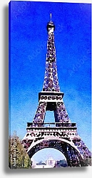 Постер Эйфелева башня