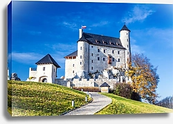 Постер Замок Боболице в Польше