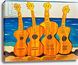 Постер Джоэл Тимоти 4 strung guitars on a beach, 2007,
