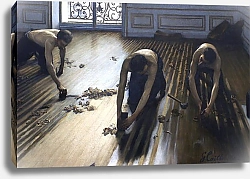 Постер Кайботт Гюстав (Gustave Caillebotte) Rabotteurs